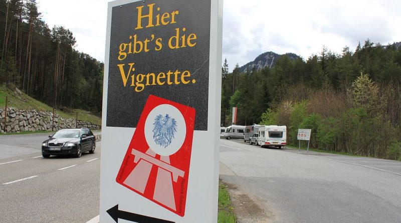 Виньетка в Австрии