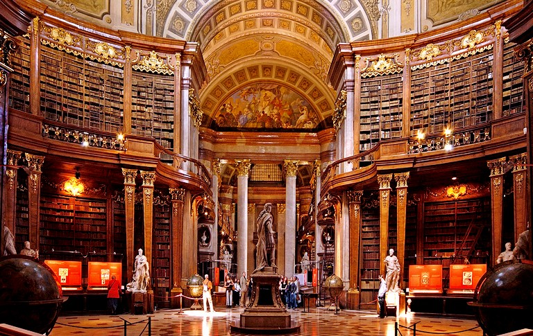императорская библиотека хофбург