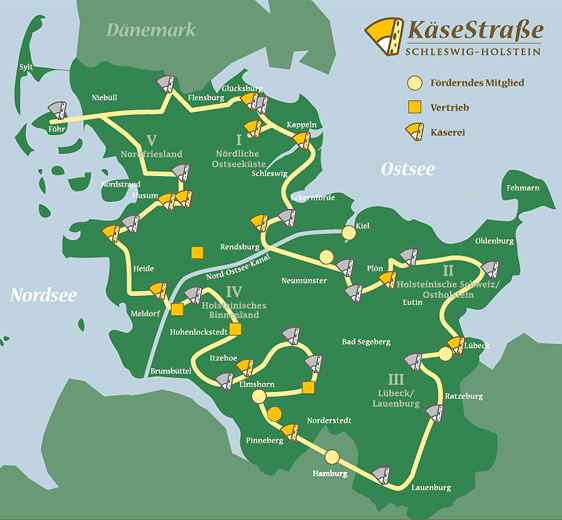 карта маршрут дорога сыра австрия