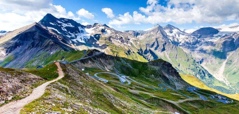 панорасная дорога гроссглокнер австрия