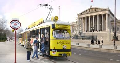 Обзорный трамвай в Вене Vienna Ring Tram Обзорный трамвай в Вене Vienna Ring Tram
