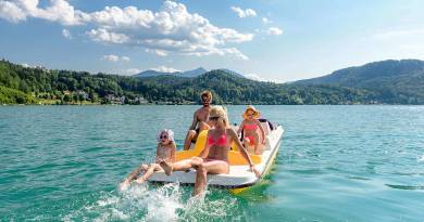клопайнерзее лето озеро австрия